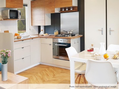 Mobil home Bien Etre with 2 bedrooms Signature with aircon