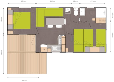 COTTAGE ZEN - 3 bedrooms — 2