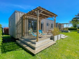 Mietunterkunft - Cottage Prestige - 3 Zimmer (Vorbereitete Betten / Fernseher) - Camping Seasonova Les Mouettes