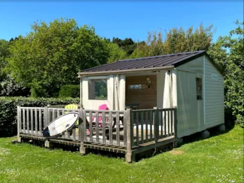 Mietunterkunft - Surferkabine - 2 Schlafzimmer (Ohne Badezimmer) - Camping Seasonova Les Mouettes