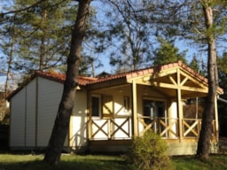 Huuraccommodatie(s) - Chalet - 35 M² - Air Conditioned - Camping le Moulin