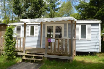Mietunterkunft - Mobilheim Family Plus 32 M² - Klimaangle - Camping le Moulin