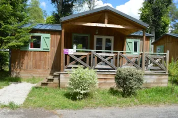 Mietunterkunft - Hütte Jura 35M² - Klimaangle - Camping le Moulin