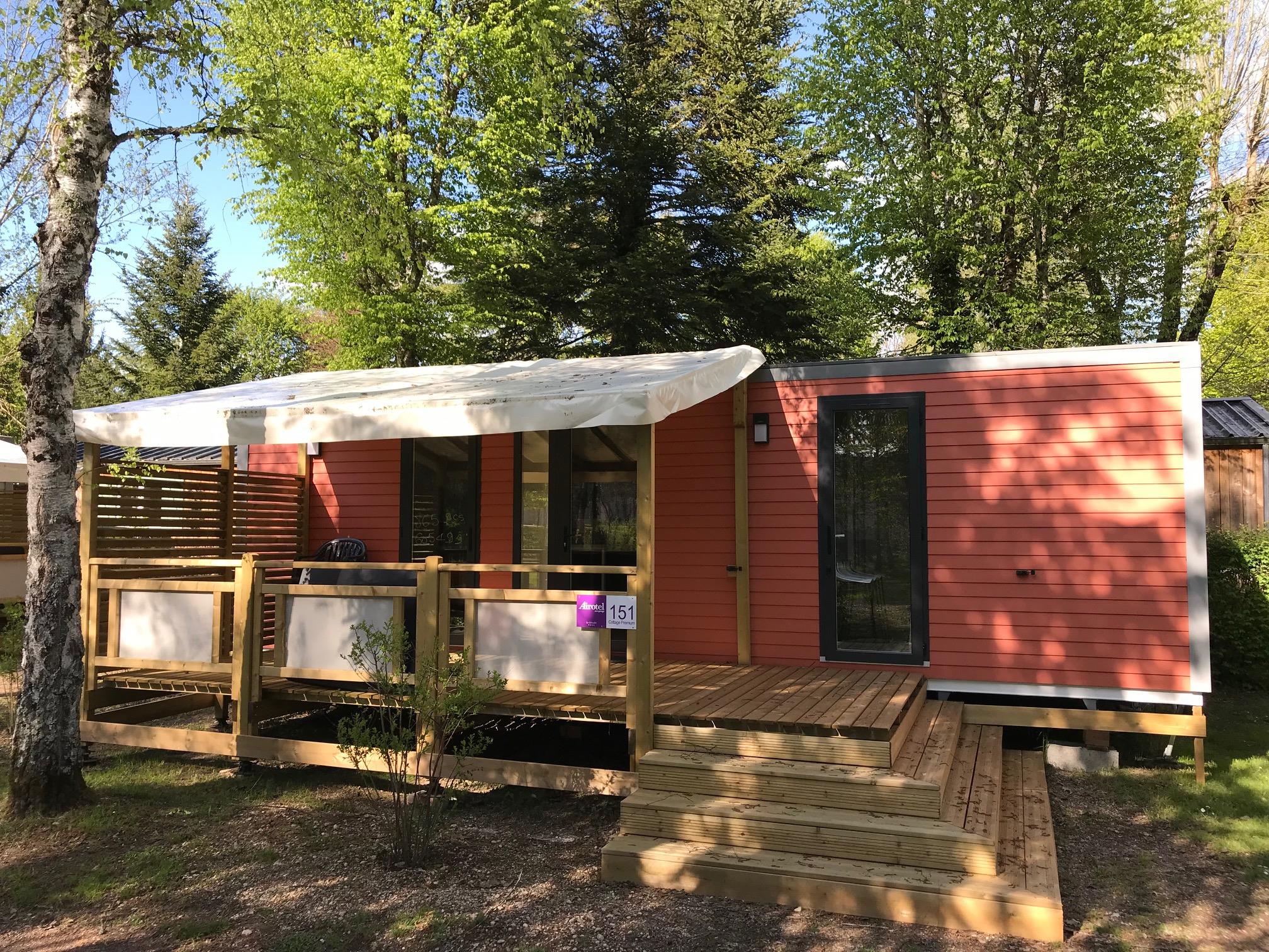Alojamiento - Cottage Premium 33 M² - Aire Acondicionado - Camping le Moulin Alojamiento - Cottage Premium 33 M² - Aire Acondicionado - Camping le Moulin
