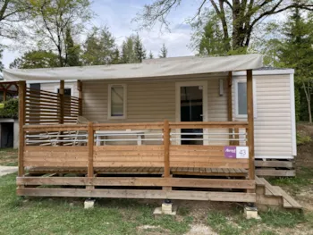 Mietunterkunft - Mobilheim Family 30M² - Camping le Moulin