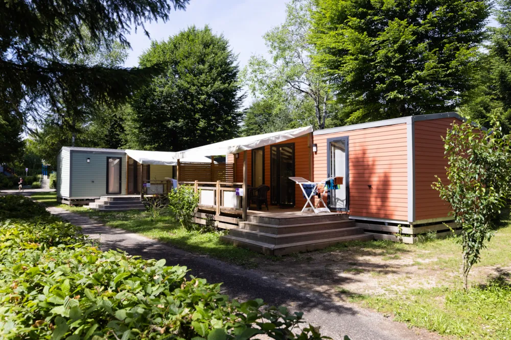 Mietunterkunft - Cottage Premium 33 M² - Klimaangle - Camping le Moulin