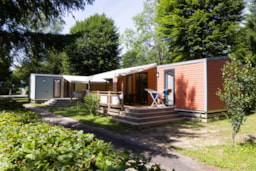 Huuraccommodatie(s) - Cottage Premium 33 M² - Aircondition - Camping le Moulin