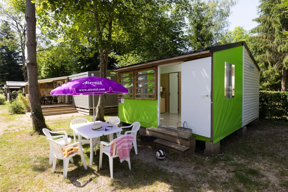 Mietunterkunft - Bungalow Tithome 21 M² - Camping le Moulin