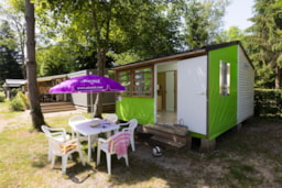 Huuraccommodatie(s) - Bungalow Tithome 21 M² - Camping le Moulin
