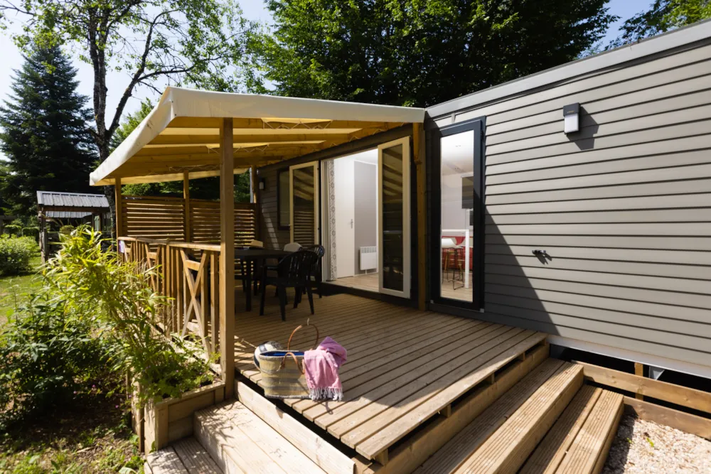 Mietunterkunft - Family Premium 35M² - Klimaangle - Camping le Moulin