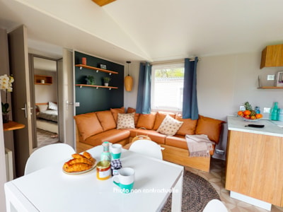 Mobil home Bien Etre with 3 bedrooms Signature with aircon