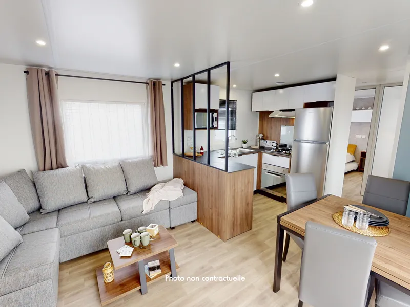 Huuraccommodatie(s) - Stacaravan Sérénité 3 Slaapkamers Signature Zonder Airco - Siblu – Domaine de Litteau