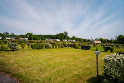Large Camping-Car Pitch on grass and sand