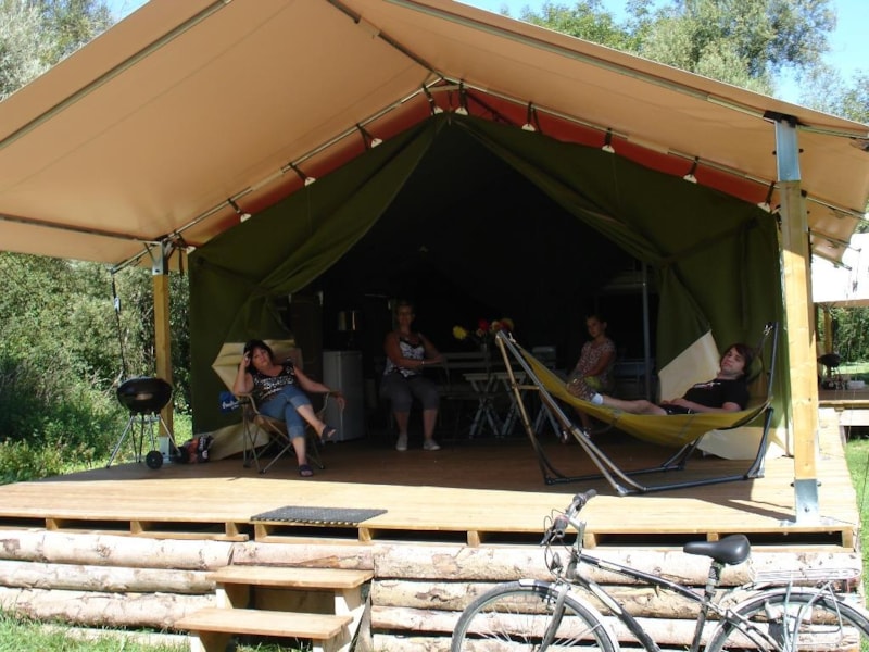 Lodge Freeflower Standard 37m² (2 chambres) - Terrasse couverte