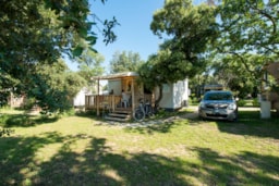 Camping Le Garrigon - image n°6 - Roulottes