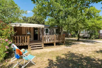Mietunterkunft - Confort 32M² Klimaanlage (3 Schlafzimmer) - Geschirrspülmaschine - Camping Le Garrigon