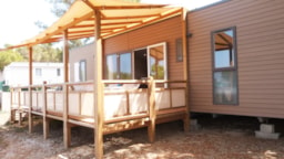 Huuraccommodatie(s) - Nebraska Comfort - Camping Tikayan Le Méditerranée