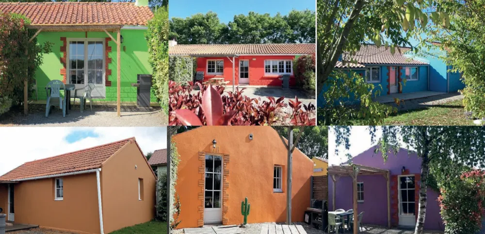 Accommodation - Les Gîtes - Camping Les P'tites Maisons dans la Prairie