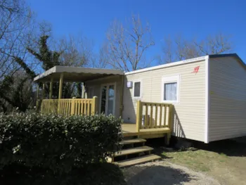 Location - Gamme Premium 6/8 Pers. - 3Ch- Draps/Serviettes/Wifi Inclus - Camping Les P'tites Maisons dans la Prairie