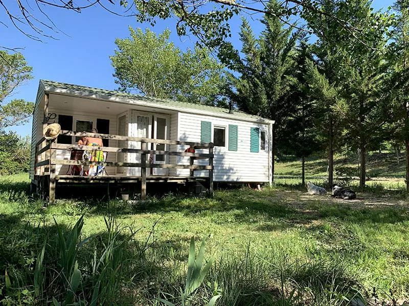 Accommodation - Mobile-Home 27M² - 2 Bedrooms - Terrace - Camping Naturiste Messidor