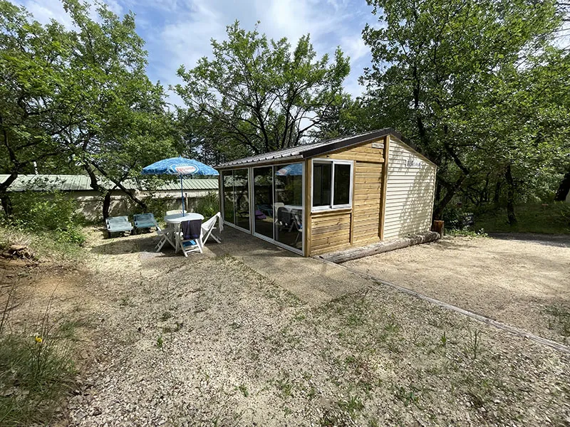 Accommodation - Bungalow Tithome 26M² - - Camping Naturiste Messidor