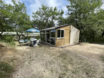 Accommodation - Bungalow Tithome 26M² - - Camping Naturiste Messidor