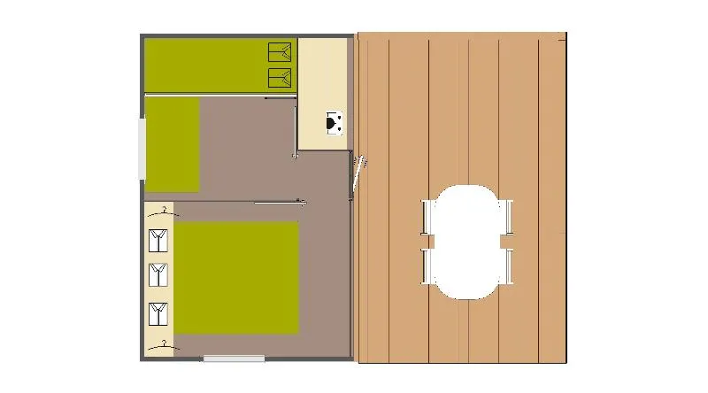 Cottage Capucine, Sans Sanitaire Ni Eau 21M²