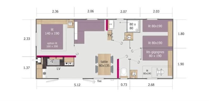 Cottage Romarin 32M² Avec Spa Privatif + 32M² De Terrasse Semi-Ombragée