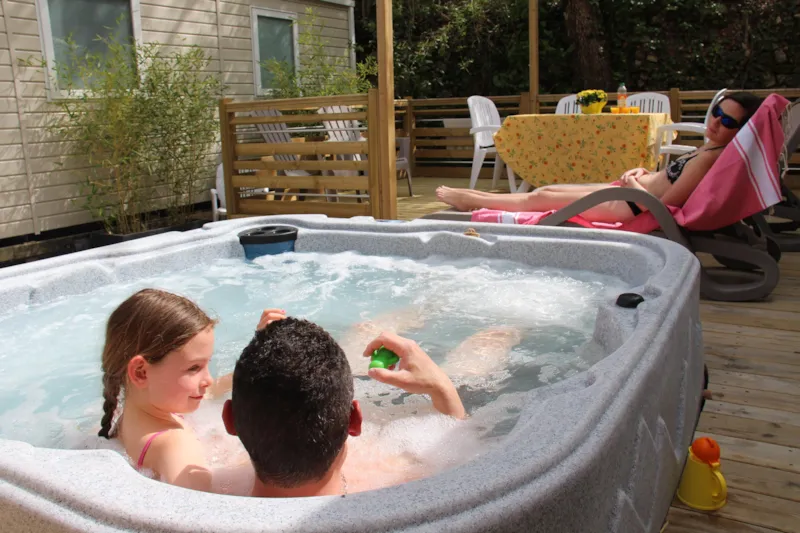 Cottage Romarin Avec Spa Privatif + Terrasse Semi-Ombragée