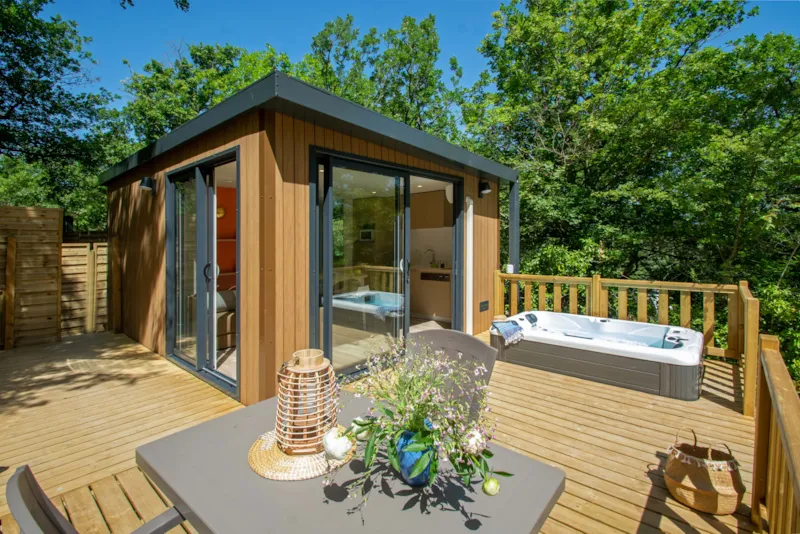 Cottage Evasion 21M² Avec Spa Privatif + De Terrrase
