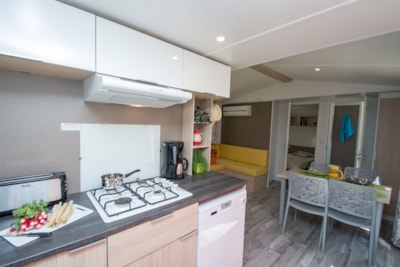 Mobil-home Romarin with private spa + semi-shaded terrace — 3