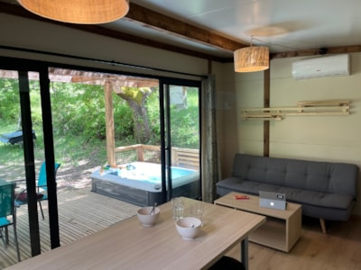 Chalet Pantaïa 35m² with private jacuzzi + covered terrasse — 3