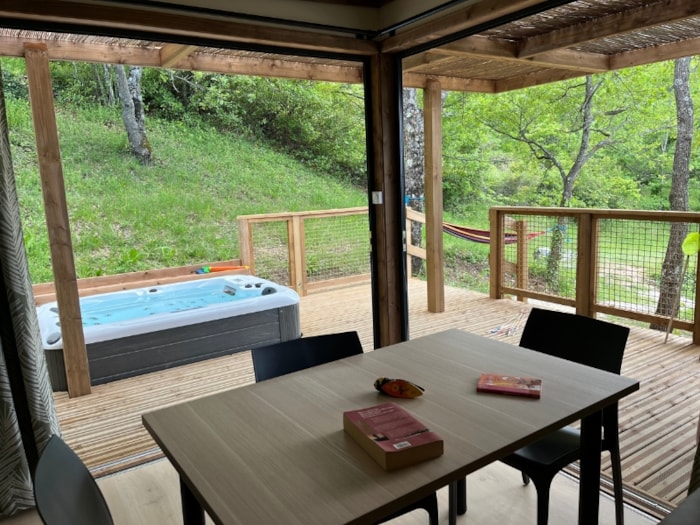 Cottage Séouvo 25M² Avec Spa Privatif + 18M² De Terrasse Ombragée