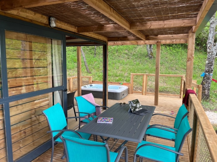 Cottage Séouvo 25M² Avec Spa Privatif + 18M² De Terrasse Ombragée