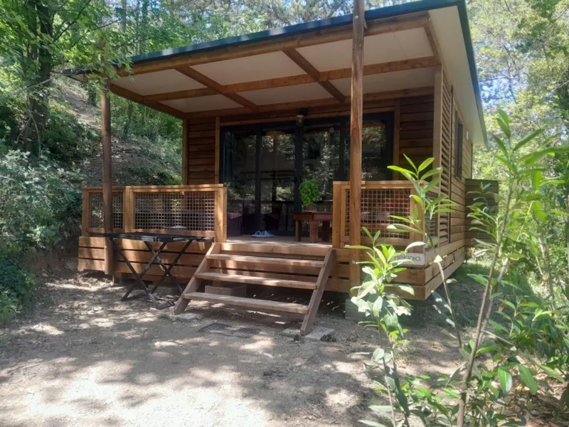 Mobil-Home Evasion 21M² Avec Spa Privatif + De Terrasse