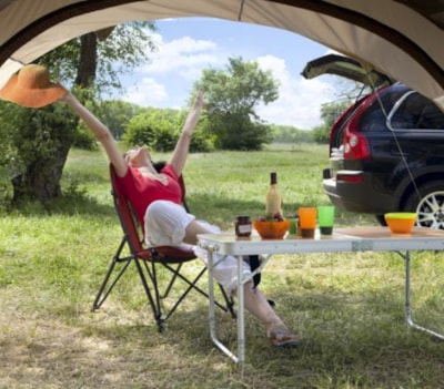 Pitch with vehicle - 100m² - with electricity — 8