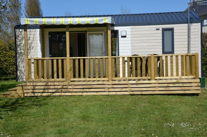 Mobilheim CONFORT PLUS – 44 m² – 2 Schlafzimmer