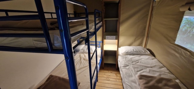 Mini Wood Lodge 5 Personnes - 2 Chambres