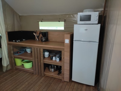 Mini Wood Lodge - 16m² - 2 bedrooms without bathroom facilities — 3