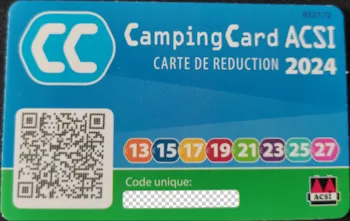 Emplacement - Emplacement + Électricité (Carte Acsi) - Camping Reine Mathilde
