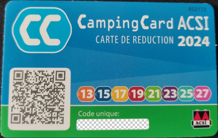 Emplacement + Électricité (Carte Acsi)