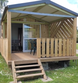 Huuraccommodatie(s) - Chalet Confort - 1 Slaapkamer 25M² - Camping Reine Mathilde