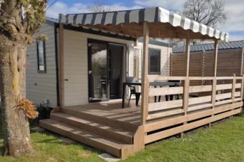Location - Chalet Confort Plus 1 Chambre 20M2 - Camping Reine Mathilde