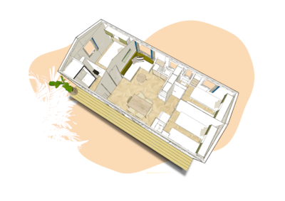 Mobilhome CONFORT PLUS - 3 Bedrooms 33m² — 3
