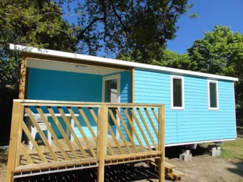 Huuraccommodatie(s) - Stacaravan Comfort 24 M² / 2 Slaapkamers - Terras - Flower Camping Beauchêne
