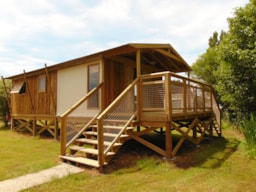 Accommodation - Sweet Flower Premium On Piles 43M² / 2 Rooms - Terrace - Flower Camping Beauchêne