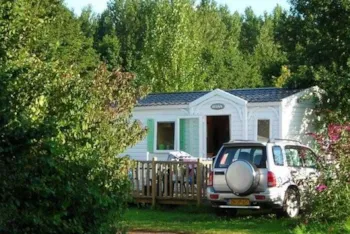 Huuraccommodatie(s) - Stacaravan  Standard 25 M² / 2 Kamers - Terras - Flower Camping Beauchêne
