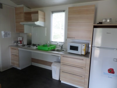 Mobil home 30m² - 2 bedrooms (adapted to the people with reduced mobility)