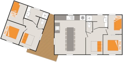 Chalet Comfort 22+43 m²