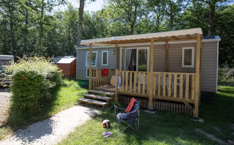 Mobil Home Avec Terrasse Couverte 26 M² - 2 Chambres